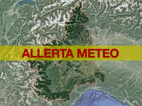 Bollettino allerta meteo Arpa Piemonte